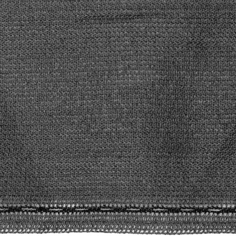 Siatka cieniująca maskująca do ogrodzenia HDPE 50 x 1.5 m 180 g/m2 - szara