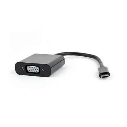 Cablexpert 15 pin HD D-Sub (HD-15) | Męski | 24 pin USB-C | Męski | Czarny | 0,15 m