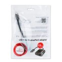 Cablexpert 24 pin USB-C | męski | 20 pin DisplayPort | żeński | 0,15 m