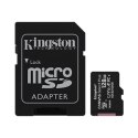Kingston | Canvas Select Plus | UHS-I | 128 GB | MicroSDXC | Pamięć flash klasy 10 | Adapter SD