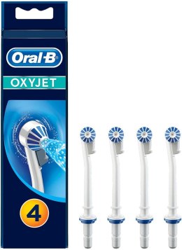 Oral-B | ED 17-4 | Główki szczoteczki do zębów, OxyJet | Główki | Dla dorosłych | Liczba główek szczoteczki w zestawie 4 | Biały