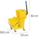 Wózek do sprzątania mycia podłóg z wyżymaczką 24 l