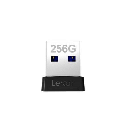 Lexar | Pendrive | JumpDrive S47 | 256 GB | USB 3.1 | Czarny/Srebrny