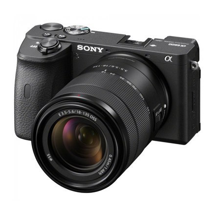 Sony ILCE-6600M E-Mount Camera, z obiektywem 18-135mm, czarny Sony | E-Mount Camera with Lens 16-50mm | ILCE-6600M | Mirrorless 