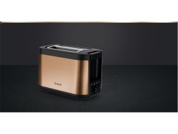 TEFAL Toster | TT430G10 Coppertinto | Liczba gniazd 2 | Materiał obudowy Stal nierdzewna | Złoty