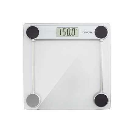 Tristar | Waga łazienkowa | WG-2421 | Maksymalna waga (udźwig) 150 kg | Dokładność 100 g | Biały