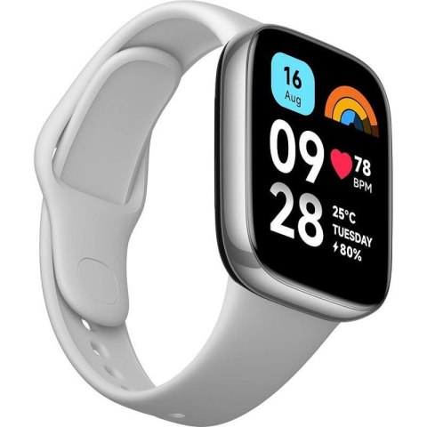 WYPRZEDAŻ ## Towar ze zwrotu ## Stan dobry ## Xiaomi Redmi | Watch 3 Active | Smart watch | Grey | Water-resistant