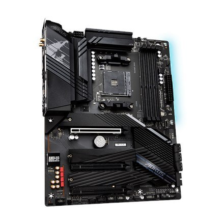 Gigabyte | X570S AORUS ELITE AX 1.1 M/B | Rodzina procesorów AMD | Gniazdo procesora AM4 | DDR4 DIMM | Gniazda pamięci 4 | Obsłu