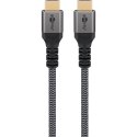Goobay Szybki kabel HDMI z Ethernetem | Czarny | HDMI do HDMI | 1 m