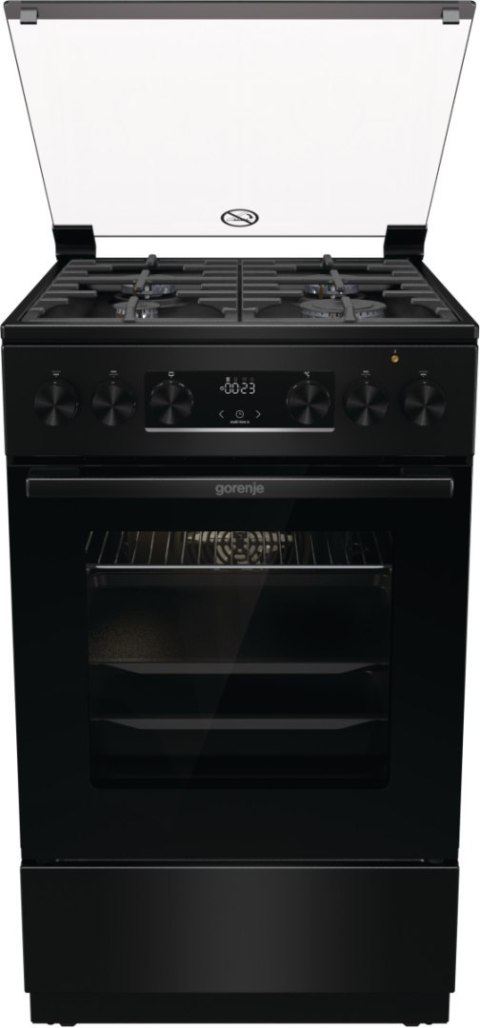 Gorenje | Kuchenka | MEKS5141B | Typ płyty gazowa | Typ piekarnika elektryczna | Czarna | Szerokość 50 cm | Głębokość 59,4 cm | 