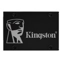 Kingston | KC600 | 512 GB | Format dysku SSD 2,5" | Interfejs SSD SATA | Prędkość odczytu 550 MB/s | Prędkość zapisu 520 MB/s