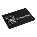 Kingston | KC600 | 512 GB | Format dysku SSD 2,5" | Interfejs SSD SATA | Prędkość odczytu 550 MB/s | Prędkość zapisu 520 MB/s