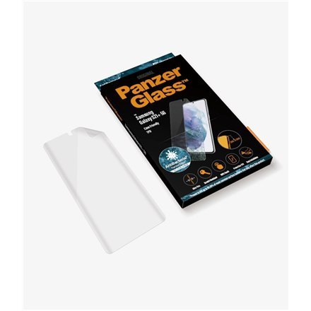 PanzerGlass | Ochraniacz ekranu - folia | Samsung Galaxy S21+ 5G | Termoplastyczny poliuretan (TPU) | Przezroczysty
