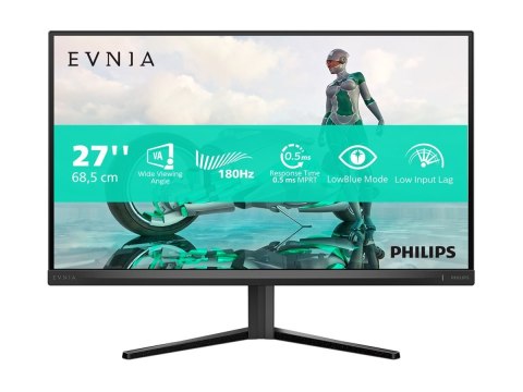 Philips 27M2N3200S/00 | 27 " | IPS | 16:9 | 180 Hz | 1 ms | 1920 x 1080 pikseli | 300 cd/m² | 2 porty HDMI | Czarny | Gwarancja 