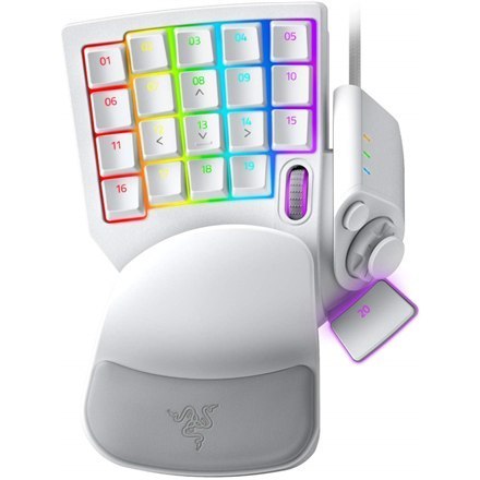 Klawiatura do gier Razer Tartarus Pro, przewodowa, biała Razer | Tartarus Pro | Klawiatura do gier | Podświetlenie LED RGB | Bia