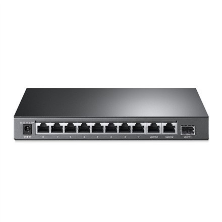 TP-LINK | 10-portowy przełącznik Gigabit Easy Smart z 8 portami PoE+ | TL-SG1210MP | Niezarządzalny | Desktop | Ilość portów 1 G