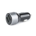 EnerGenie | EG-U2QC3-CAR-01 | 2-portowa szybka ładowarka samochodowa USB | 5 V | Ładowarka samochodowa