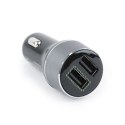 EnerGenie | EG-U2QC3-CAR-01 | 2-portowa szybka ładowarka samochodowa USB | 5 V | Ładowarka samochodowa