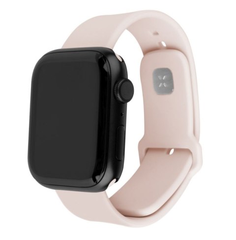Stały | Sportowy zestaw pasków do Apple Watch 42/44/45 mm | 170-235 mm | Różowy | Silikonowy