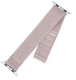 Stały | Sportowy pasek do Apple Watch 38/40/41 mm | 60-210 mm | Różowe złoto | Nylon