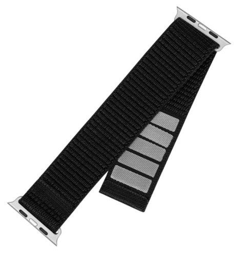 Stały | Sportowy pasek do Apple Watch 42/44/45mm | 160-210 mm | Czarny | Nylon