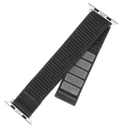 Stały | Sportowy pasek do Apple Watch 42/44/45 mm | 160-210 mm | Ciemnoszary | Nylon