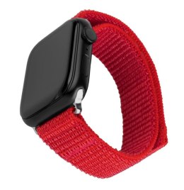 Stały | Sportowy pasek do Apple Watch 42/44/45mm | 160-210 mm | Czerwony | Nylon