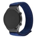 Fixed | Sportowy pasek z szybkozłączką 22 mm do smartwatcha | 160-210 mm | Ciemnoniebieski | Nylon