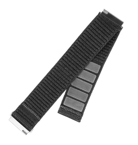 Fixed | Sportowy pasek z szybkozłączką 22 mm do smartwatcha | 160-210 mm | Ciemnoszary | Nylon