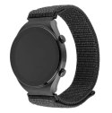 Fixed | Sportowy pasek z szybkozłączką 22 mm do smartwatcha | 160-210 mm | Ciemnoszary | Nylon