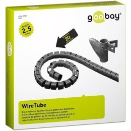 Goobay | Owijka kablowa | Do kabli o średnicy 2 cm | Czarna