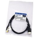 Logilink | High Speed with Ethernet | Męski | 19 pin mini HDMI typ C | Męski | 19 pin HDMI typ A | 1 m | Czarny