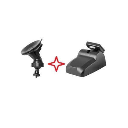 Navitel | Dwa uchwyty (taśma 3M i przyssawka) dla Navitel R800/MSR900
