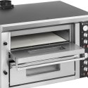 Piec do pizzy podwójny z szamotem na 8 pizz śr. 33 cm 400 V 8400 W