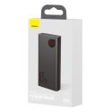 Powerbank 20000mAh Adaman Metal 65W z kablem USB-C 60W 50cm - czarny