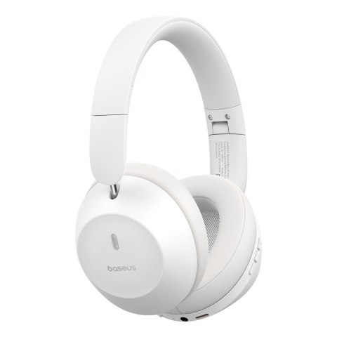 Słuchawki bezprzewodowe nauszne Bass 30 Max Bluetooth 5.3 - białe