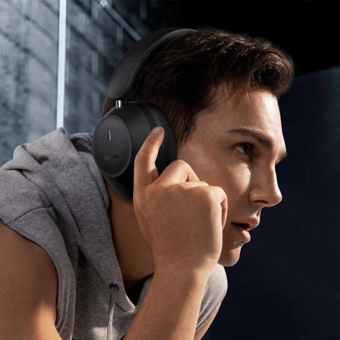 Słuchawki bezprzewodowe nauszne Bass 30 Max Bluetooth 5.3 - czarne