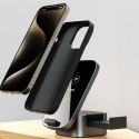 3w1 Ładowarka A11Pro+ indukcyjna 15W do telefonu smartwatcha słuchawek - czarna