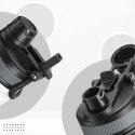 Butelka bidon termiczny rowerowy na napoje 530 ml - biały