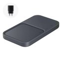 Ładowarka Samsung indukcyjna 15W - czarna + ładowarka sieciowa + kabel