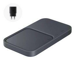 Ładowarka Samsung indukcyjna 15W - czarna + ładowarka sieciowa + kabel