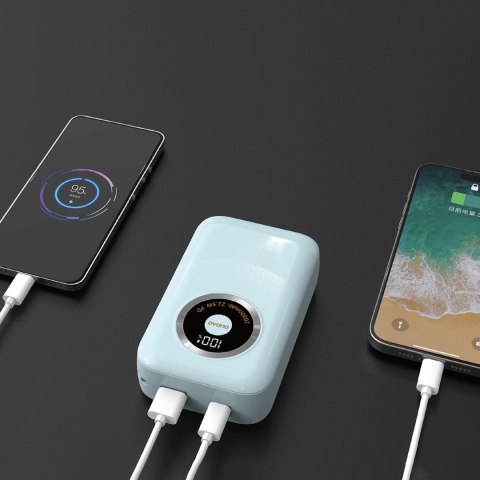 Powerbank K21Pro Mini 20000mAh 22.5W - niebieski