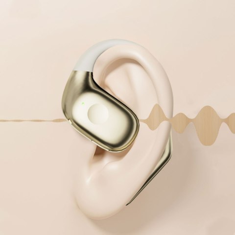 Słuchawka biznesowa Bluetooth U17Max OWS USB-C - biała