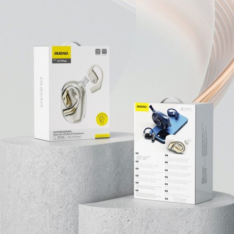 Słuchawka biznesowa Bluetooth U17Max OWS USB-C - biała