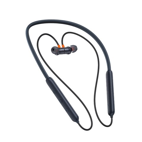 Słuchawki bezprzewodowe N2 ENC Bluetooth 5.3 z pałąkiem na szyję - niebieskie