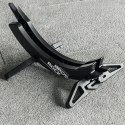 Stojak rowerowy pod koło oponę z regulacją szerokości 3 - 8 cm - czarny