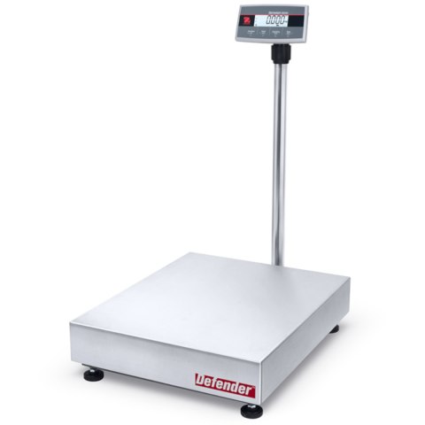 Waga platformowa magazynowa z legalizacją OHAUS DEFENDER 2500 LCD 50x60cm 150Kg / 50g