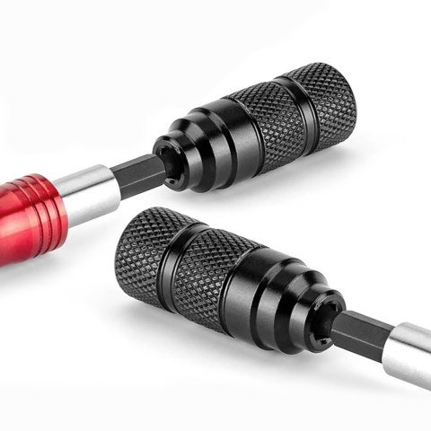 Zestaw narzędzi do naprawiania rowerów wymiany dętek i opon - czarny