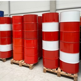 Beczka stalowa metalowa TH 216.5L z rowkami korki 3/4 i 2 w wieku - MIX KOLORÓW