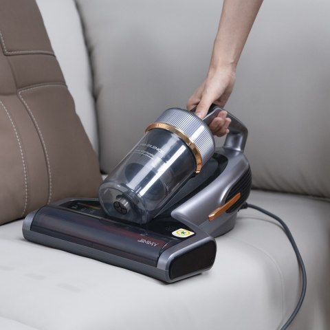 Odkurzacz do materacy dla alergików sterylizacja roztoczy UV i ultradźwięki JIMMY BX7 Pro Max 700W - szary czarny